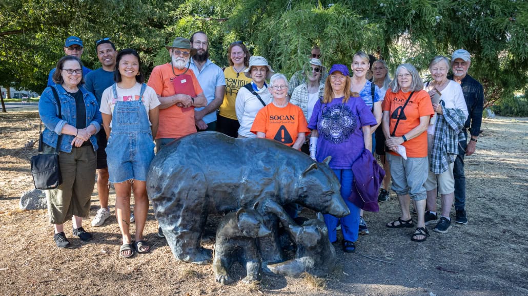 Following the tour, Southern Oregon Climate Action Now held its monthly meeting next door at ScienceWorks