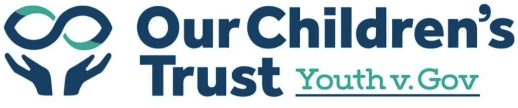 Our Childrens Trust logo for 'Our Children's Trust'